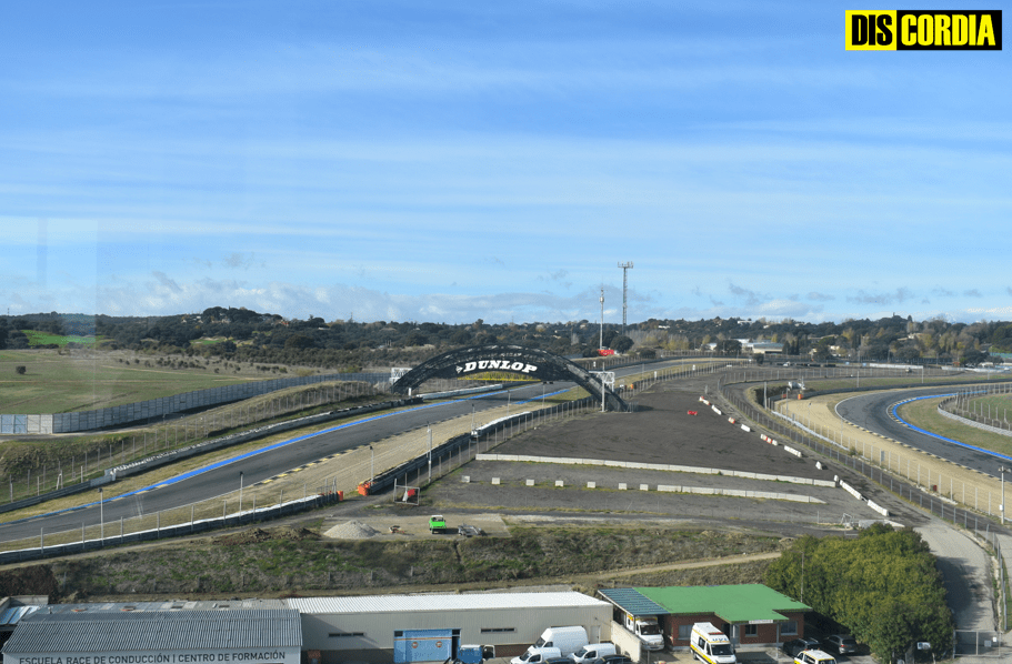 Vistas del circuito desde la torre de control. PAULA ROBAINA (DISCORDIA)