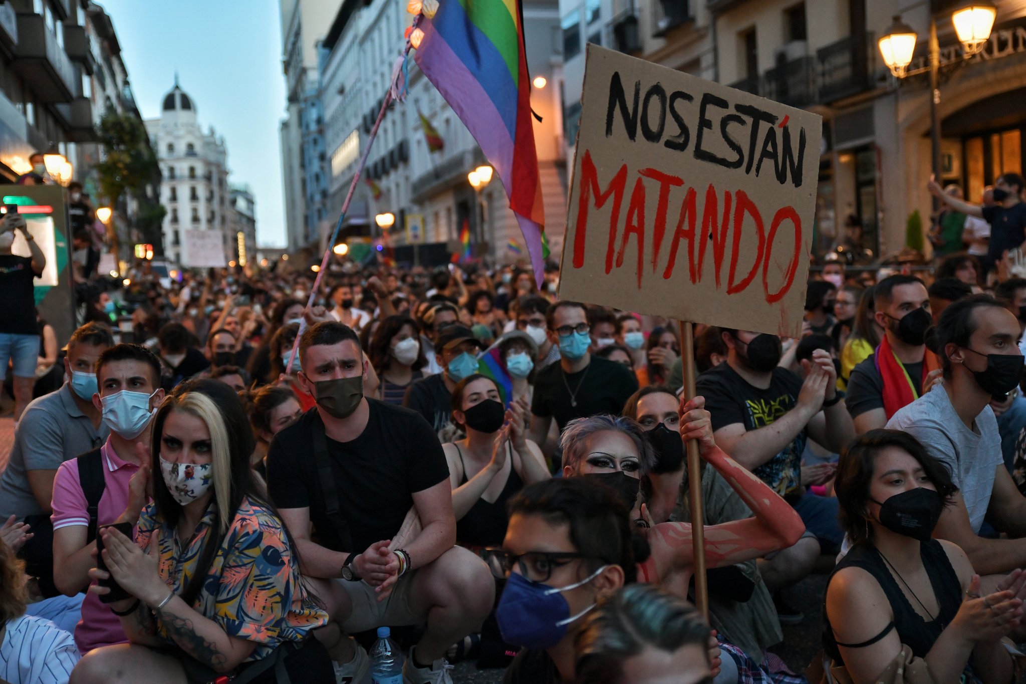 Imagen de la manifestación del día 5 de julio en Madrid. Dani Gago