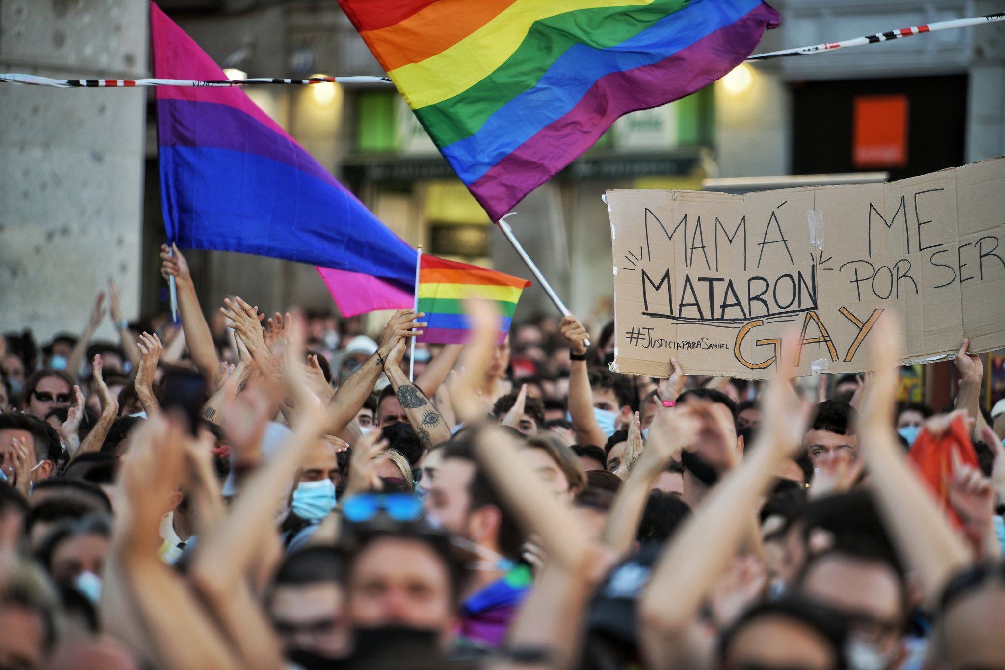 Imagen de la manifestación del día 5 de julio en Madrid. Dani Gago