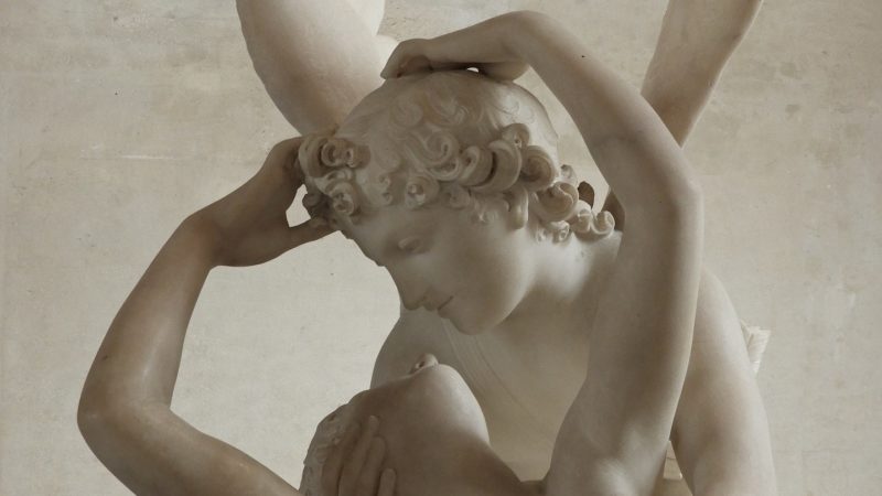 Psique reanimada por el beso del amor de Antonio Canova (1793)