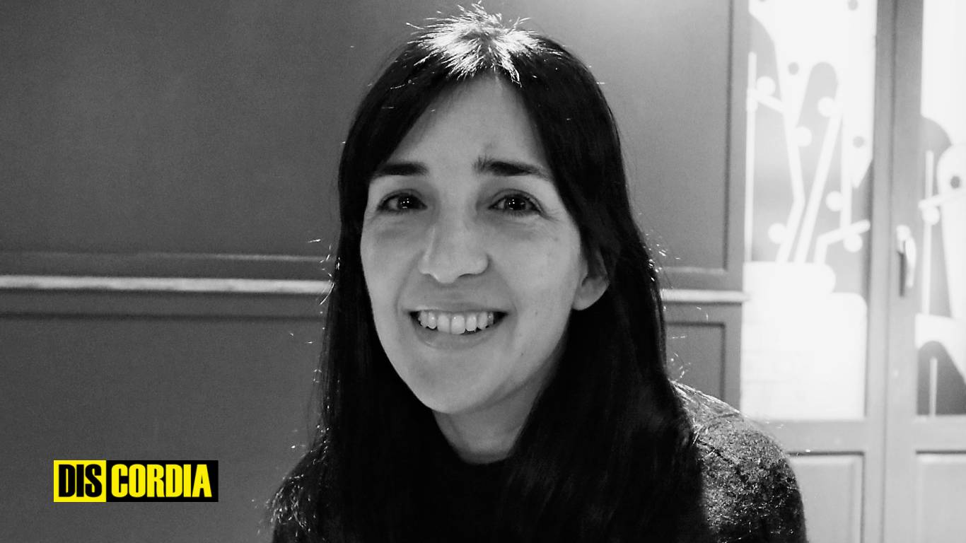 La directora y guionista vasca Alauda Ruiz de Azúa en blanco y negro.